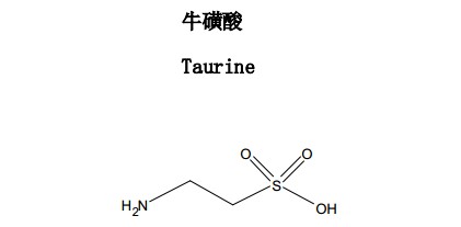 牛磺酸中藥化學(xué)對照品分子結(jié)構(gòu)圖