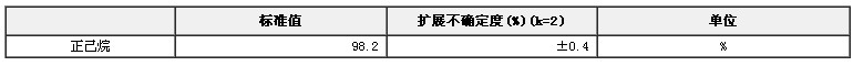 正己烷純度標(biāo)準(zhǔn)物質(zhì)