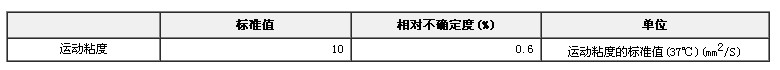 37℃標(biāo)準(zhǔn)黏度液GBW(E)130254