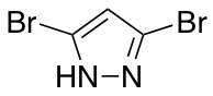 3,5-dibromo-1H-pyrazole