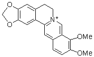 小檗堿（黃連素；小檗鹼）對照品